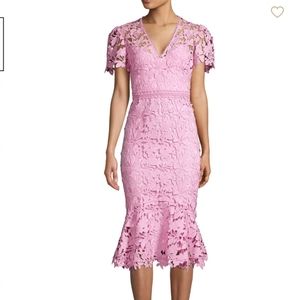 Shoshanna "Calandra" lace cocktail dress